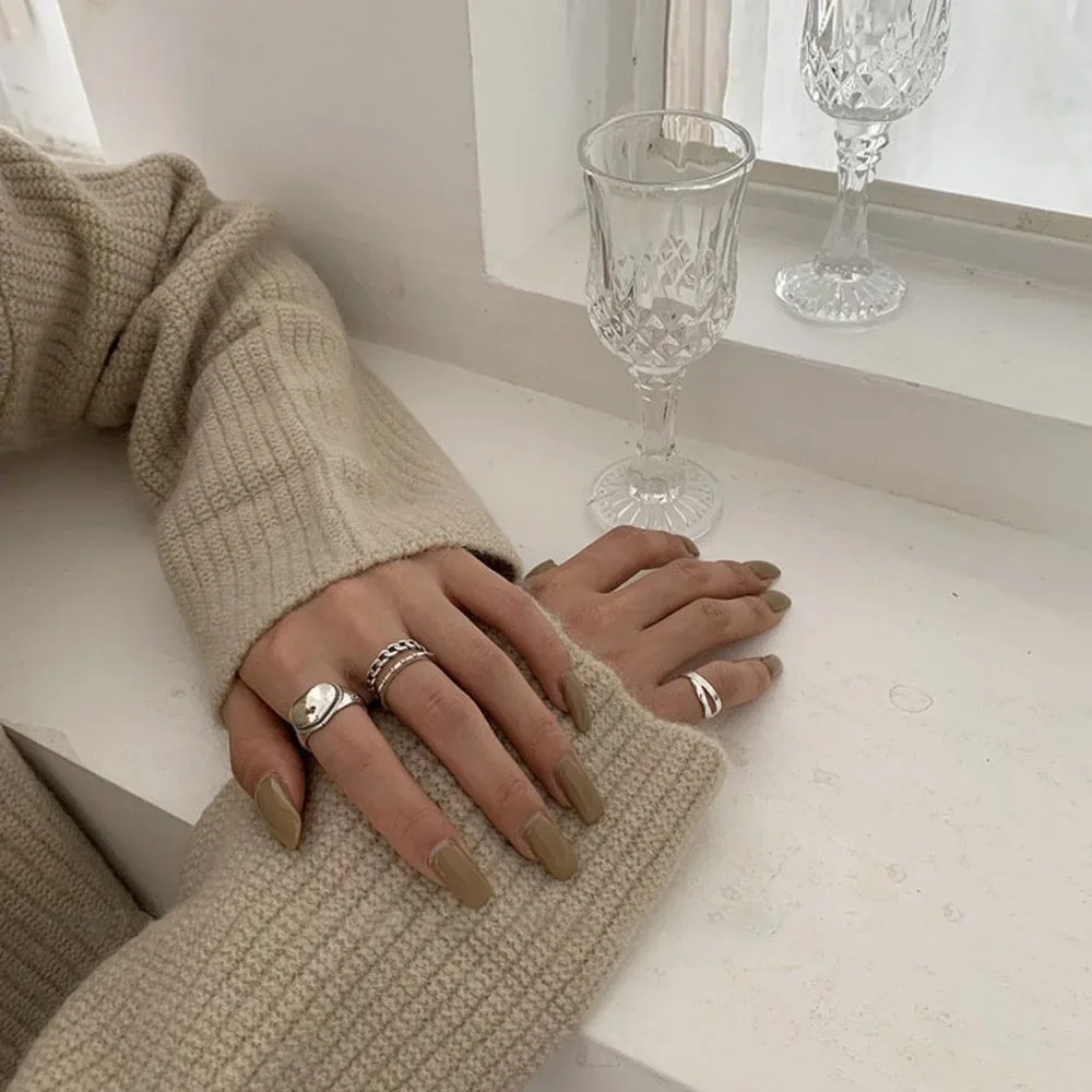 COPY - *NEW 925 Sterling Silver Open Adjustable Ring